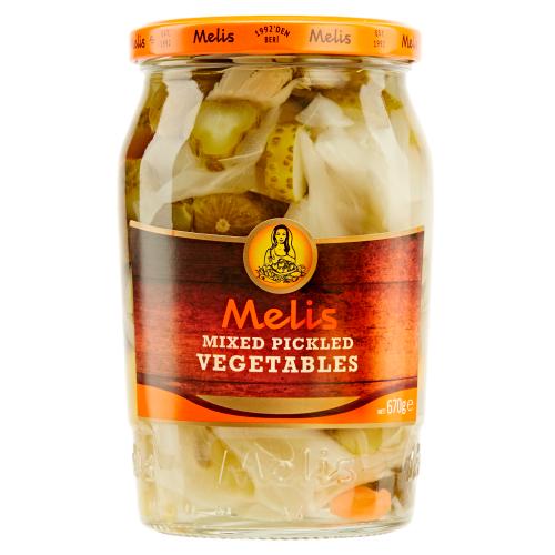 MELIS MIXED VEGETABLE PICKLE 670 G